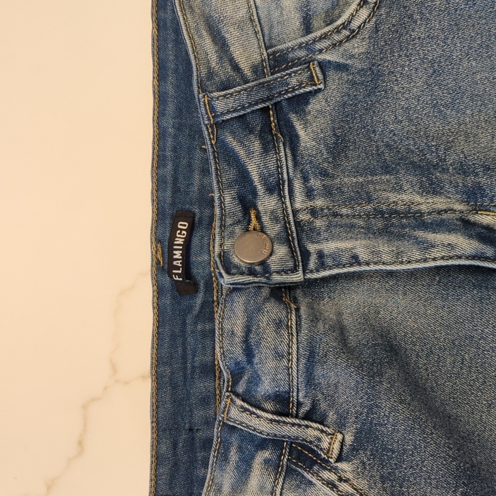 Wide Leg Cargo Jeans New Without Tags - Picture 3 of 4